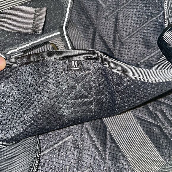 DNALLRINO Tactical Dog Harness Vest  Dogs, Adjustable Military Pet Grey M NEW - Picture 6 of 8